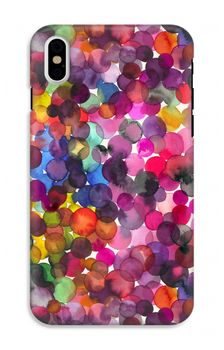 Puntos de acuarela superpuestos