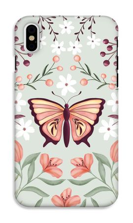 Butterfly in a floral world