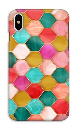 Hexagons in stained glass