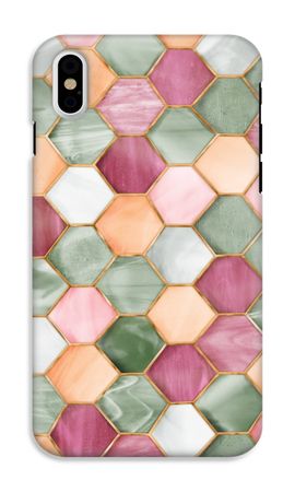 Hexagons in stained glass