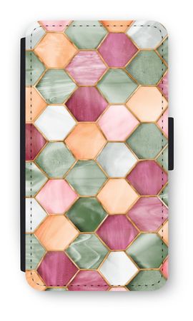 Hexagons in stained glass