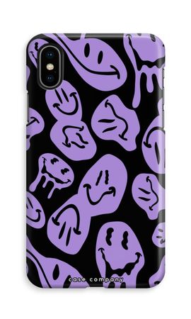 Melting Smiley - Purple