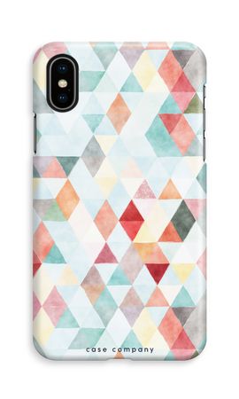 Coloured triangles pastel