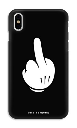 Middle finger black