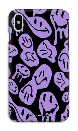 Melting Smiley - Purple