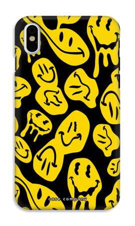 Melting smiley - Yellow