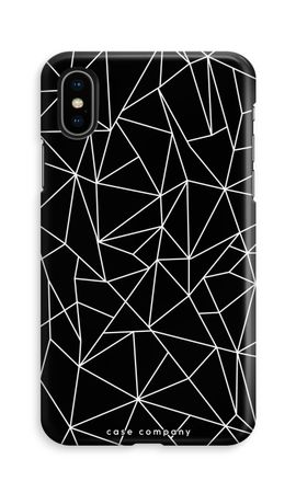 Geometric lines white