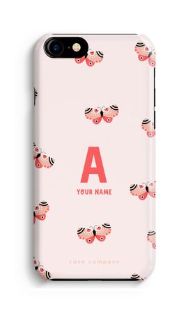 Rosy Butterflies Monogram