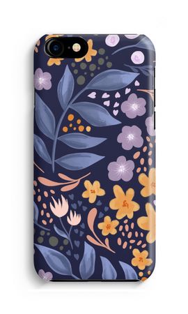 Flowers with blue leaves