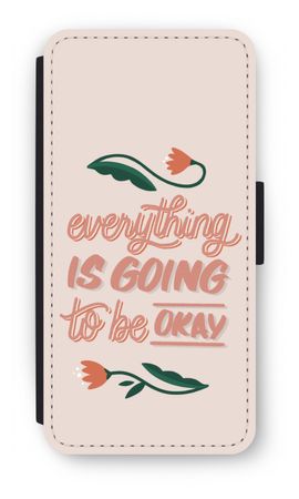 Optimistic flower girl