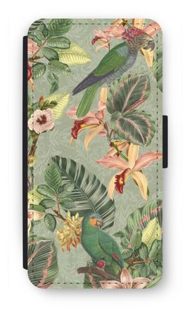 Tropical jungle parrot