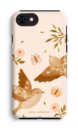 Fluttering Pair, Custodia rigida iPhone SE 2020