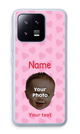 Personalized Face - Hearts N°2