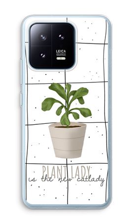 Houseplant on windowpane