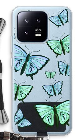 Blue & Green Butterflies