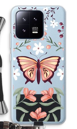 Butterfly in a floral world