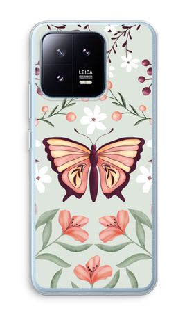 Butterfly in a floral world