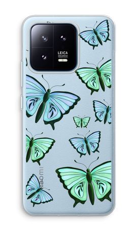 Blue & Green Butterflies