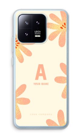 Peach Blossom Monogram