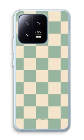 Checkered Mint, Miękkie etui Xiaomi 13 Pro