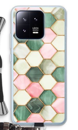 Hexagons in stained glass