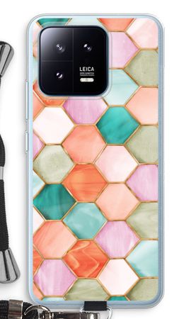 Hexagons in stained glass