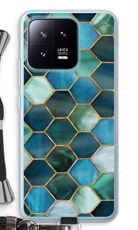 Hexagons in stained glass