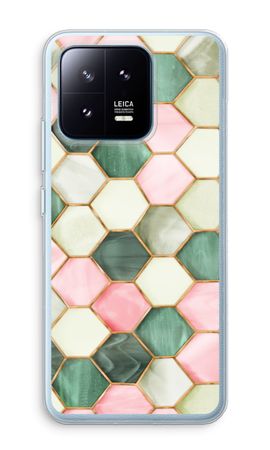 Hexagons in stained glass