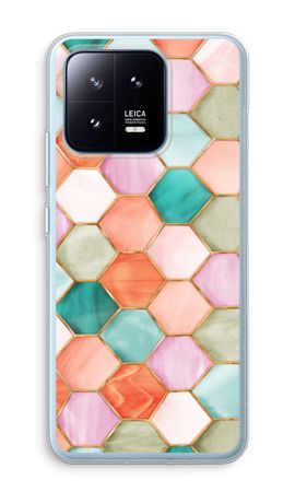 Hexagons in stained glass