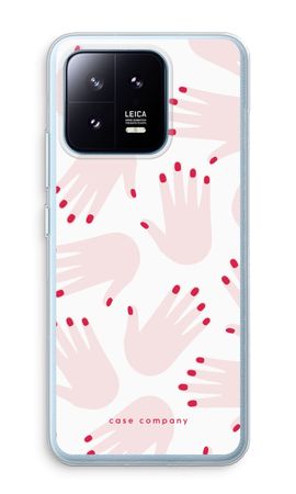 Hands pink