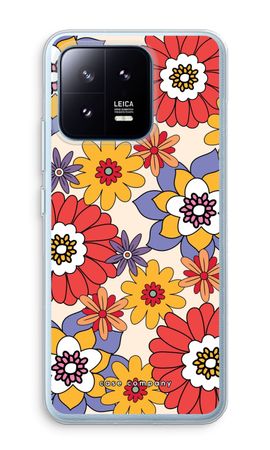 Retro Flowers - Yellow