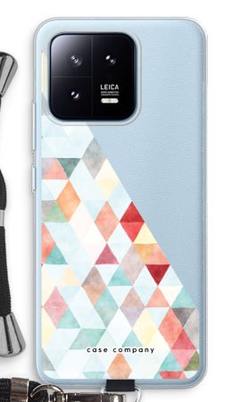 Coloured triangles pastel