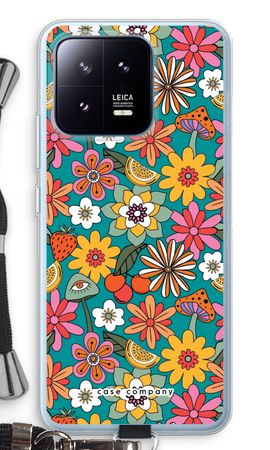 Retro Flowers N°2 - Blue