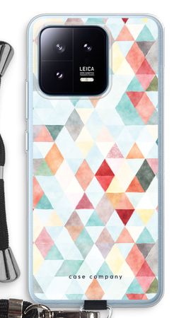 Coloured triangles pastel