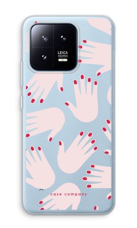 Hands pink