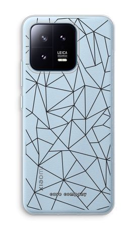 Geometric lines black