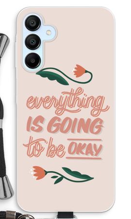 Optimistic flower girl