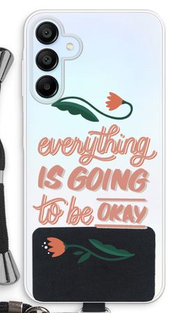 Optimistic flower girl