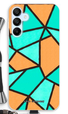 Stained glass - Orange