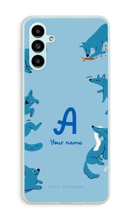 Playful Dogs Monogram