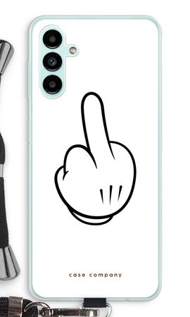 Middle finger white
