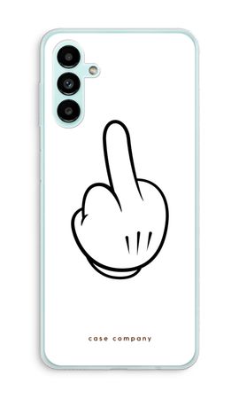 Middle finger white