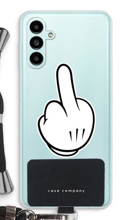 Middle finger white