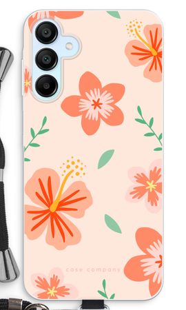 Tropical Pink Flowers