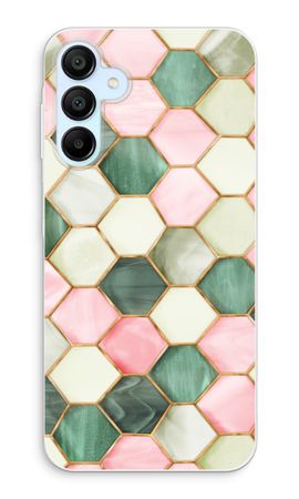 Hexagons in stained glass