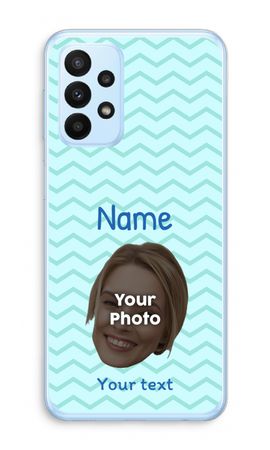 Personalized Face - Stripes Pattern