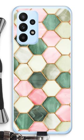 Hexagons in stained glass