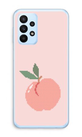 Stitched Peach