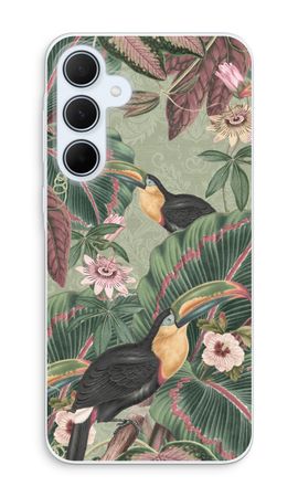 Tropical jungle toucan