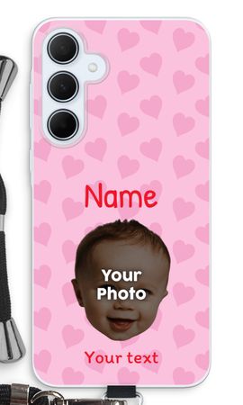 Personalized Face - Hearts N°2